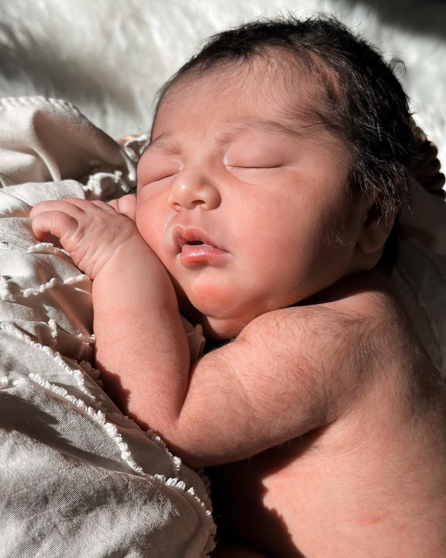 Newborn photography portfolio image