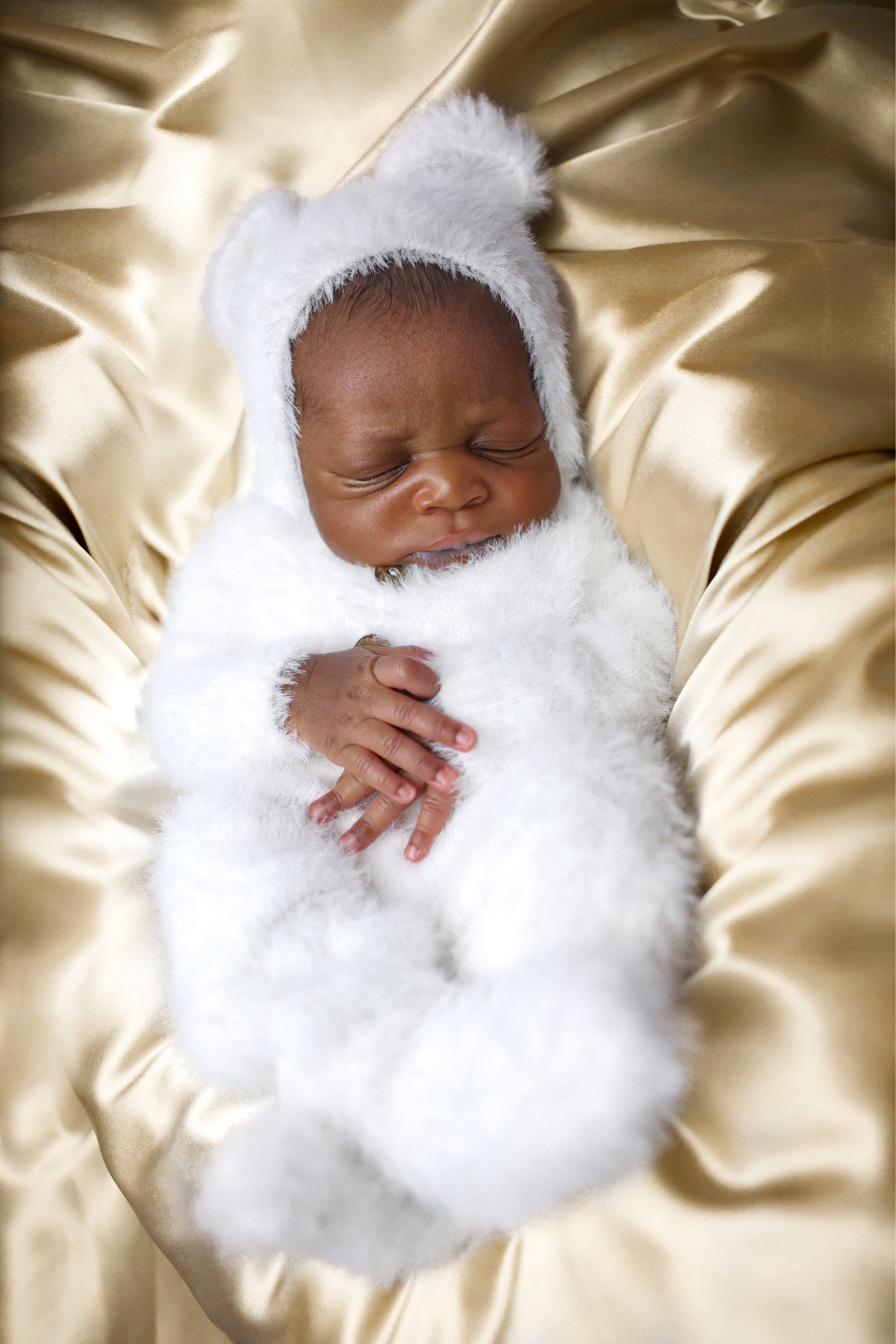 Newborn photography portfolio image